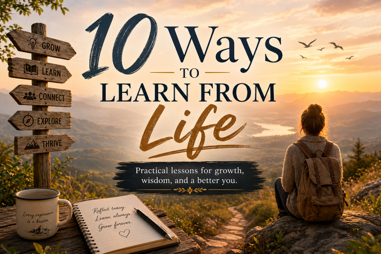 10 Ways To Learn From Life