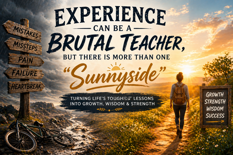 Experience Can Be A Brutal Teacher, But There Is More Than One “Sunnyside”