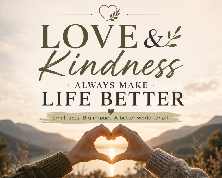 The Benefits of Love and Kindness in Everyday Life
